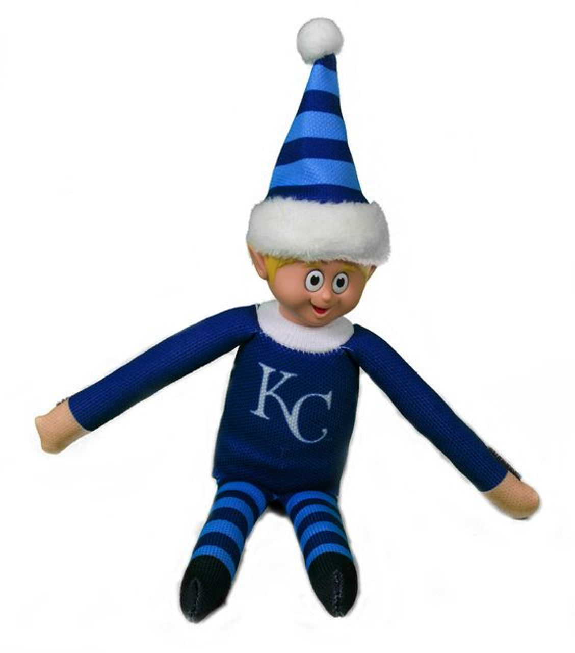 Forever Collectibles Kansas City Royals Plush Elf Fan Gear MLB Kansas City Royals