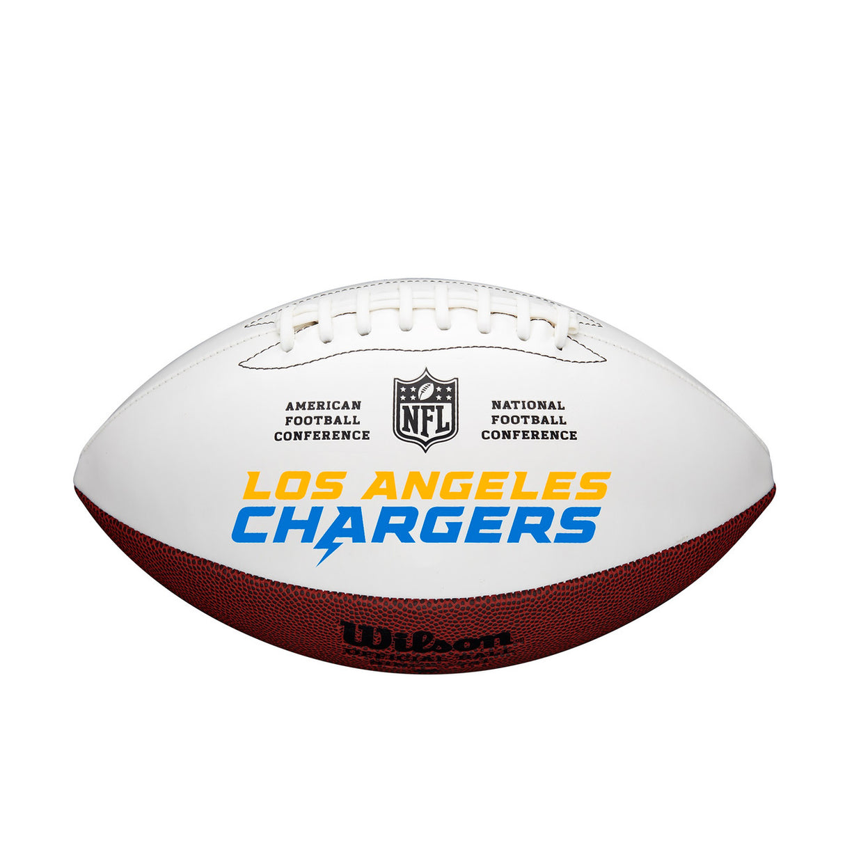 Wilson Los Angeles Chargers Full Size Autographable Football Fan Gear NFL Los Angeles Chargers
