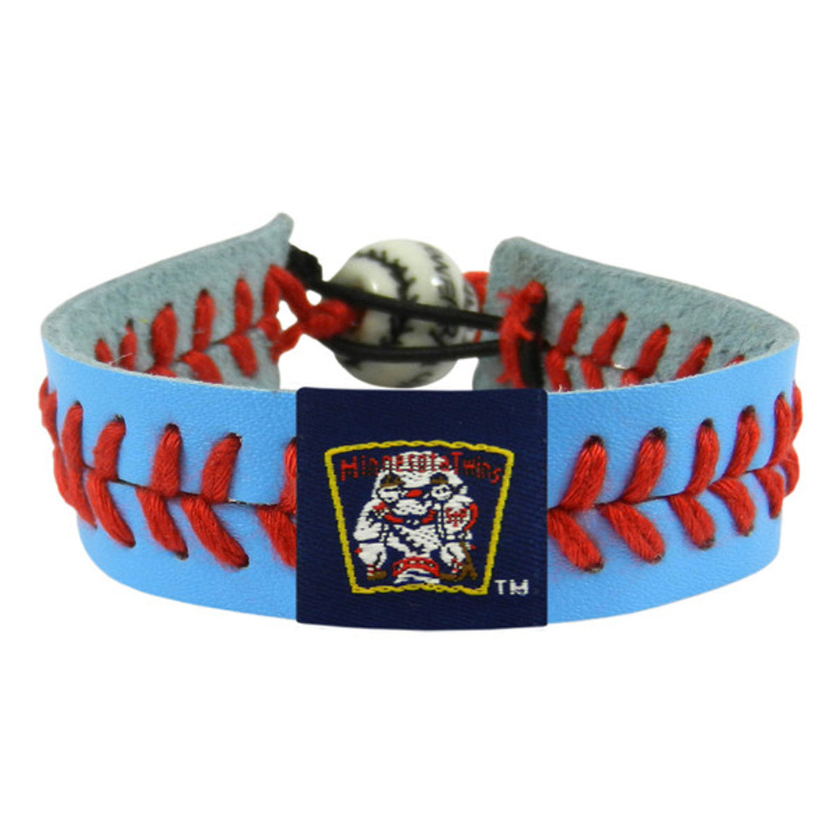 Gamewear Minnesota Twins Retro Mini and Paul Mascot Team Color Baseball Bracelet Fan Gear MLB Minnesota Twins
