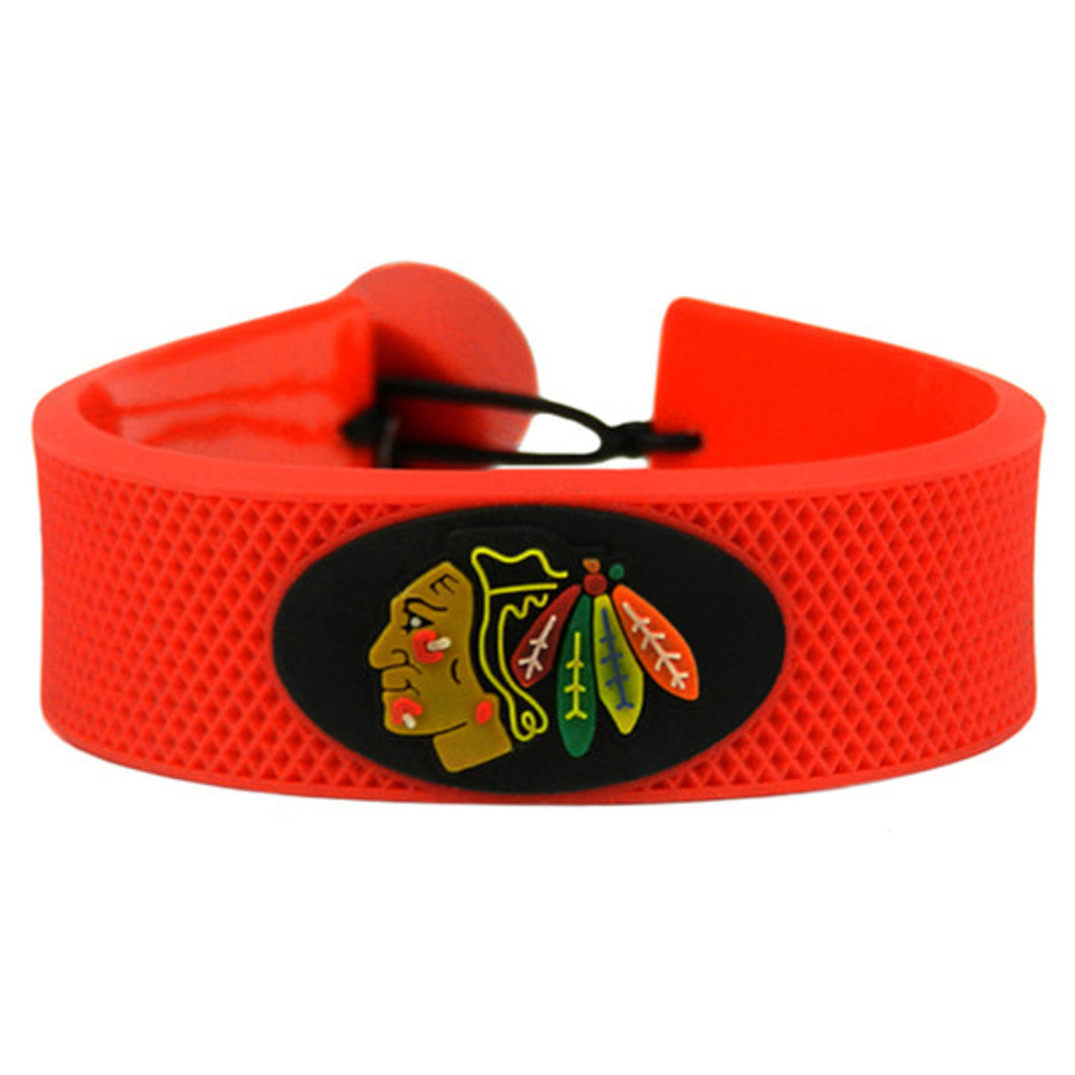 Gamewear Chicago Blackhawks Team Color Hockey Bracelet Fan Gear NHL Chicago Blackhawks