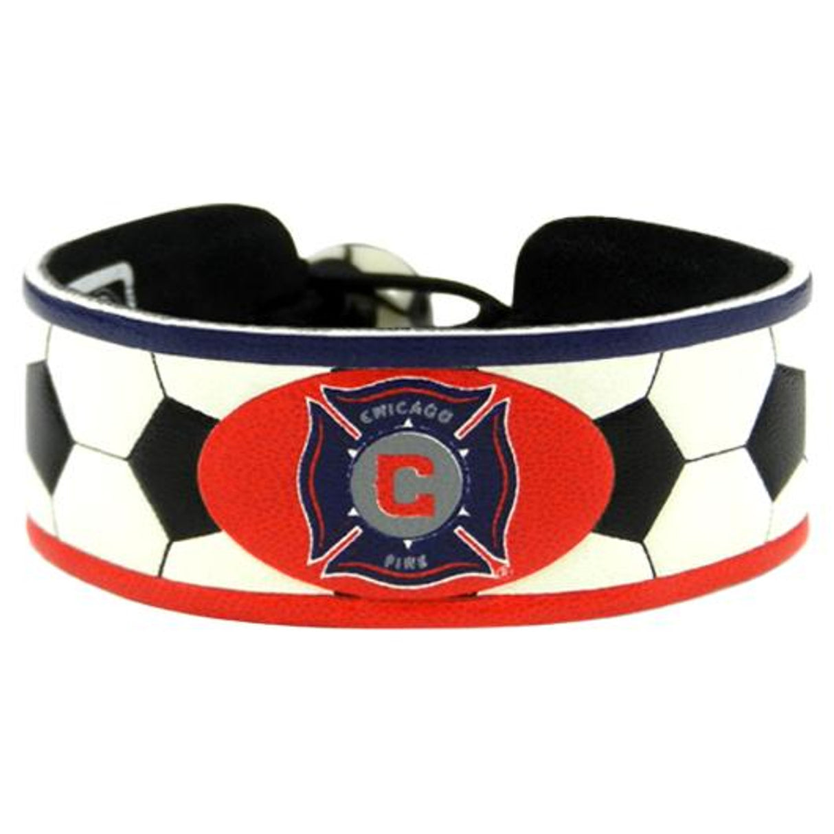 Gamewear Chicago Fire Classic Soccer Bracelet Fan Gear MLS Chicago Fire