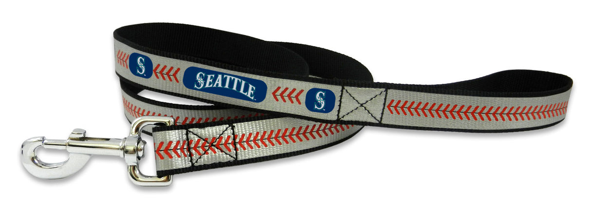 Gamewear Seattle Mariners Reflective Baseball Pet Leash Size Small Fan Gear MLB Seattle Mariners