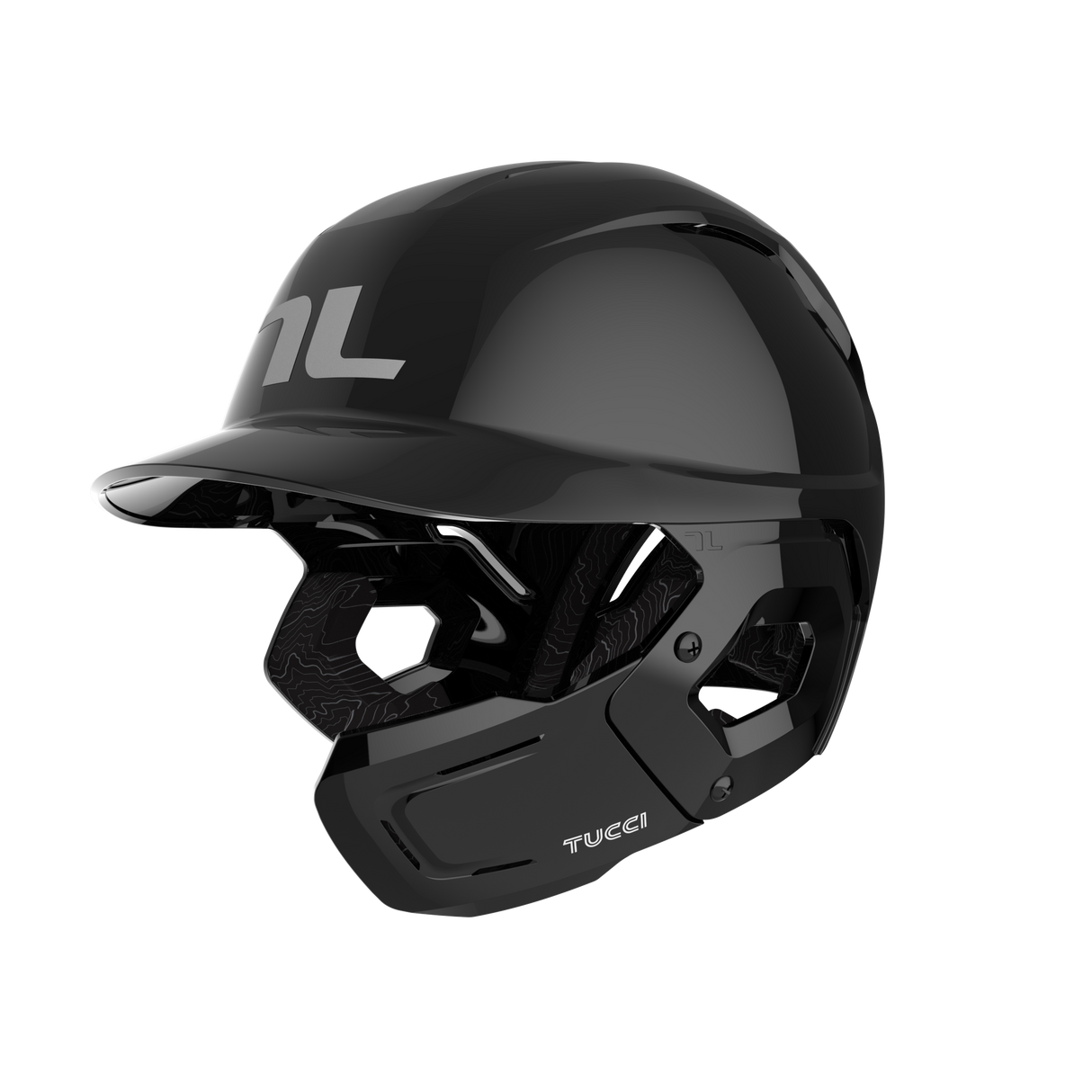 Tucci Potenza Batting Helmet with Jaw Flap Baseball Batting Helmets All