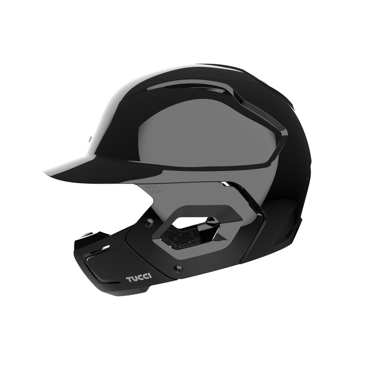 Tucci Potenza Batting Helmet with Jaw Flap Baseball Batting Helmets All