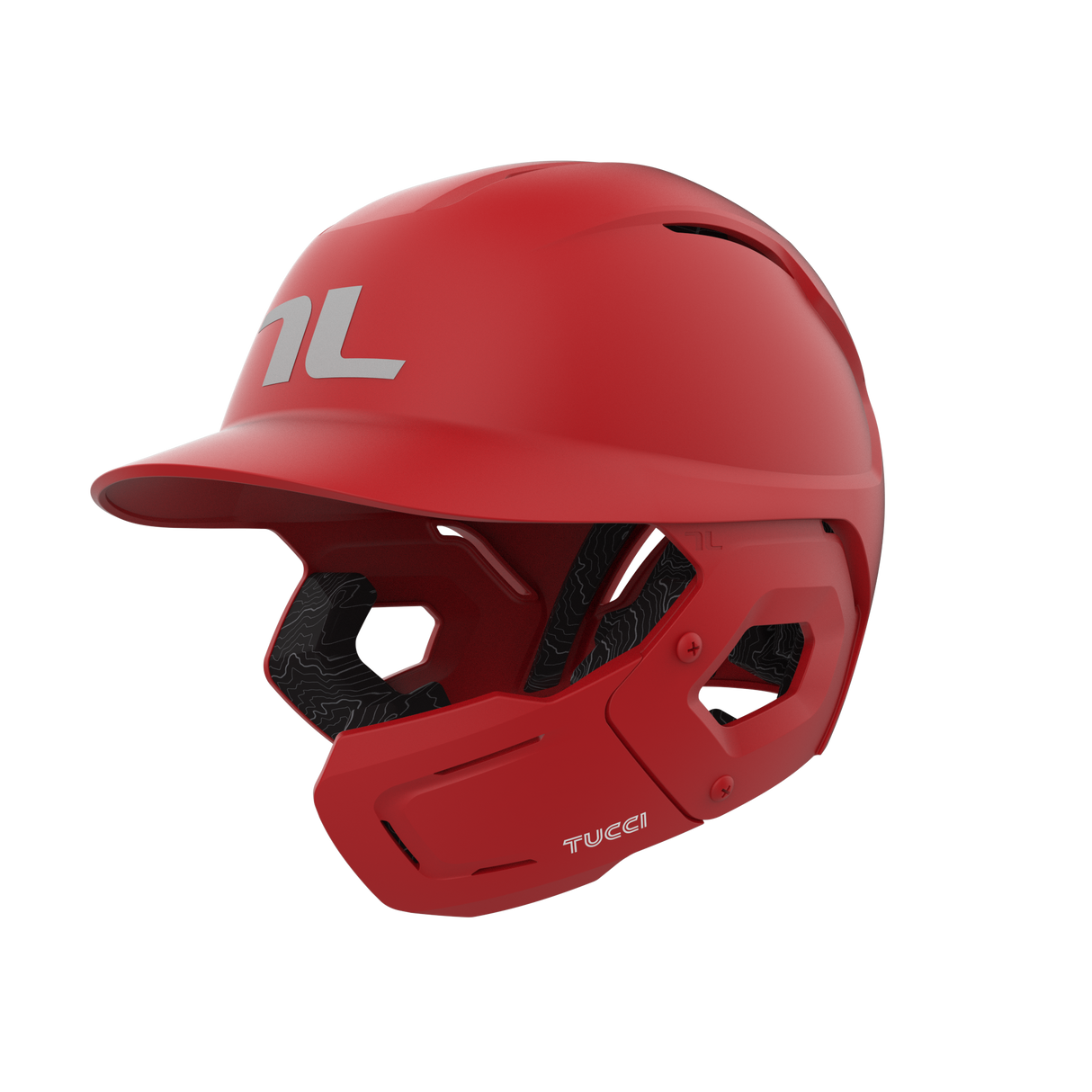 Tucci Potenza Batting Helmet with Jaw Flap Baseball Batting Helmets All