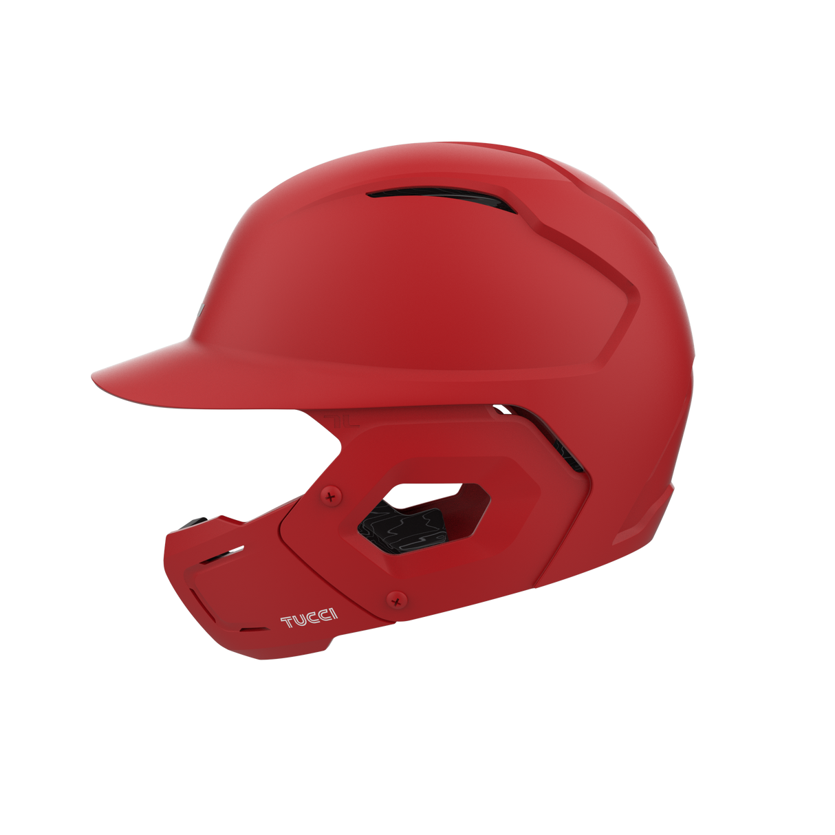 Tucci Potenza Batting Helmet with Jaw Flap Baseball Batting Helmets All