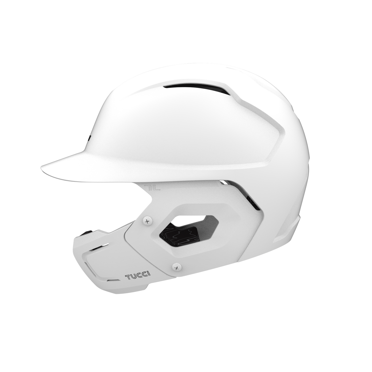 Tucci Potenza Batting Helmet with Jaw Flap Baseball Batting Helmets All