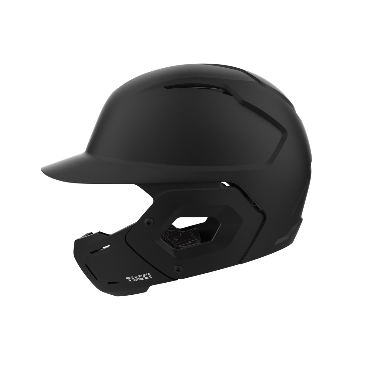 Tucci Potenza Batting Helmet with Jaw Flap Baseball Batting Helmets All