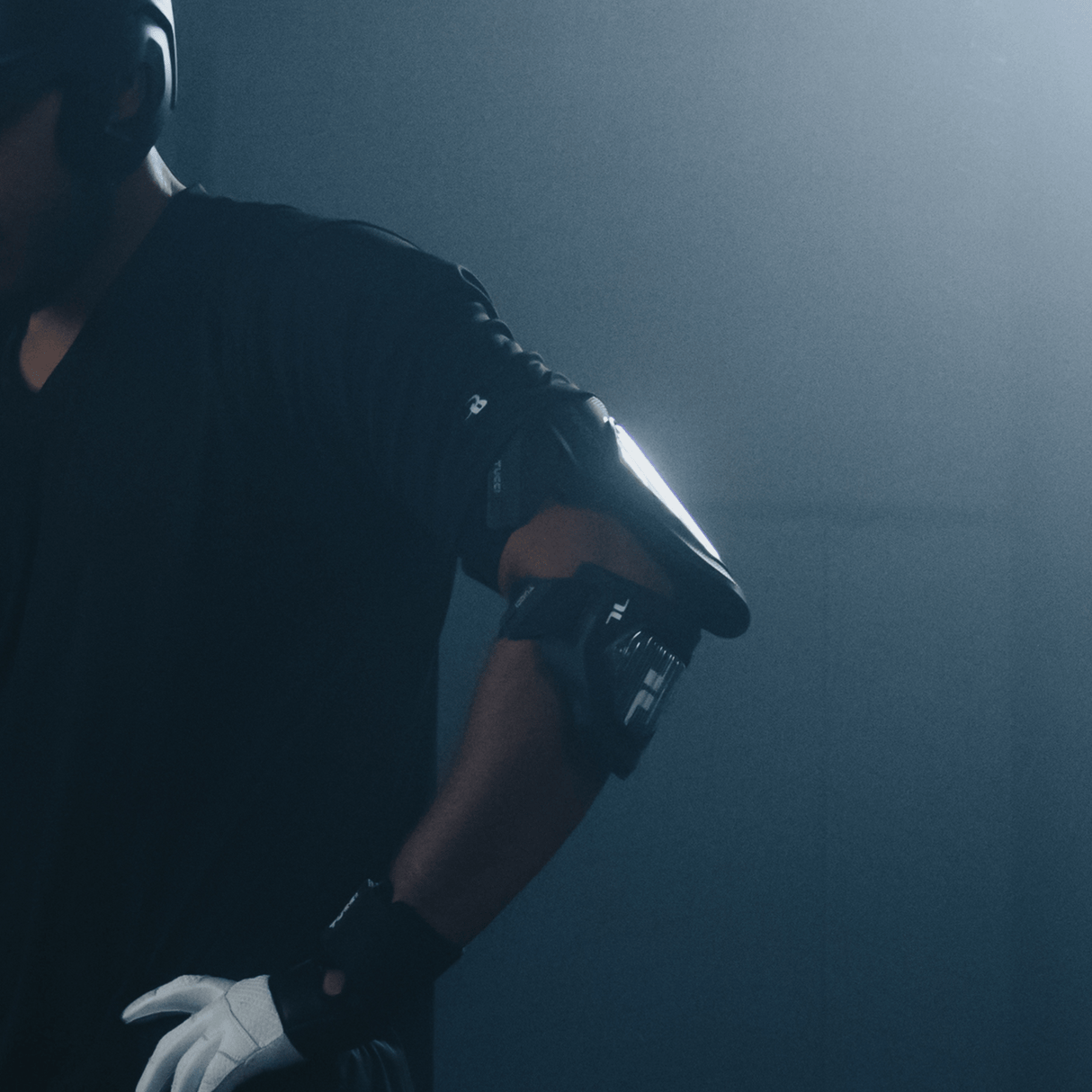 Tucci Verona Batter's Elbow Guard With Attached Forearm Guard Baseball Batter Accessories All