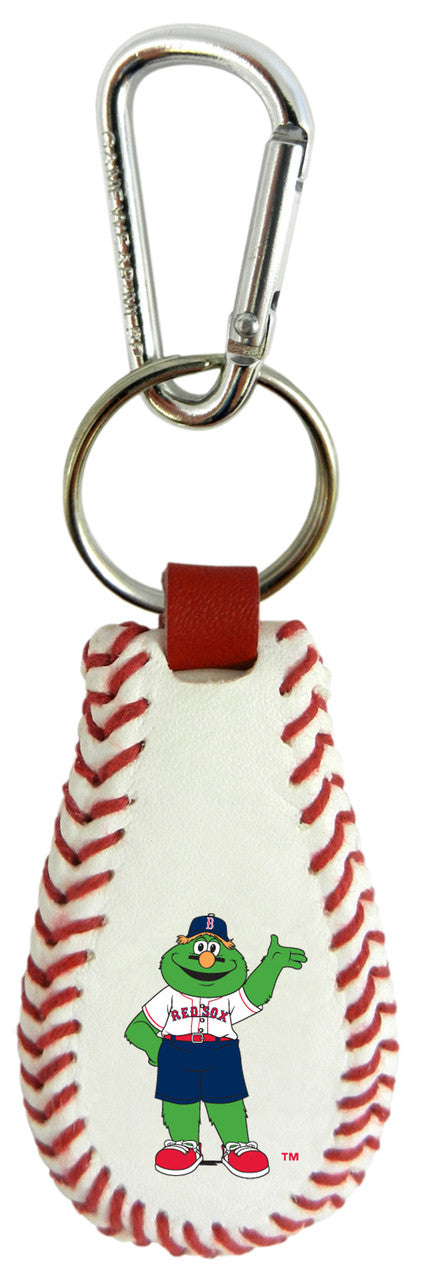 Gamewear Boston Red Sox Wally Mascot Baseball Keychain Fan Gear MLB Boston Red Sox
