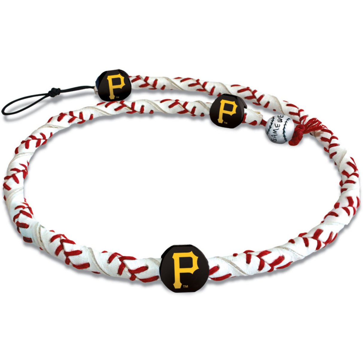 Gamewear Pittsburgh Pirates Frozen Rope Classic Baseball Necklace Fan Gear MLB Pittsburgh Pirates