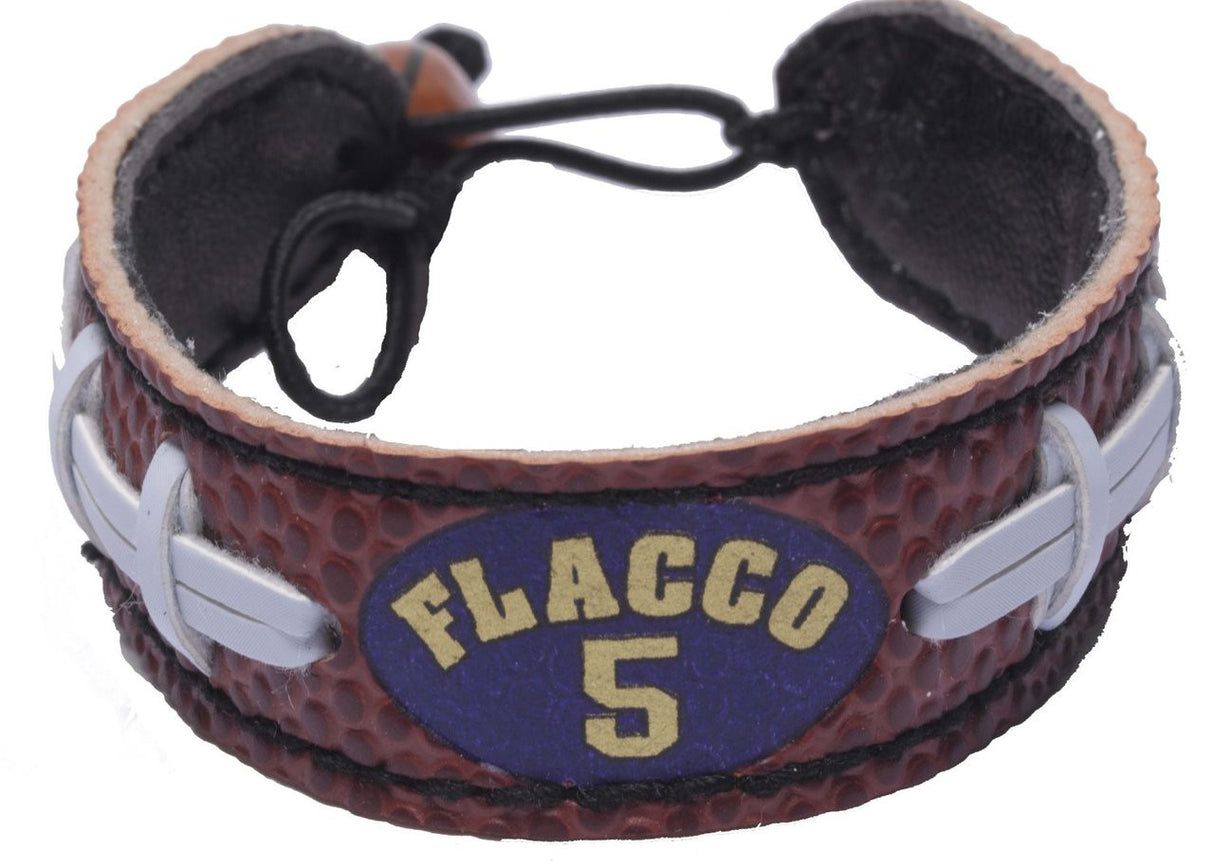 Gamewear Baltimore Ravens Joe Flacco Classic Football Bracelet Fan Gear NFL Types/Bracelets/Jewelry Bracelet Classic;Close-Outs;NFL