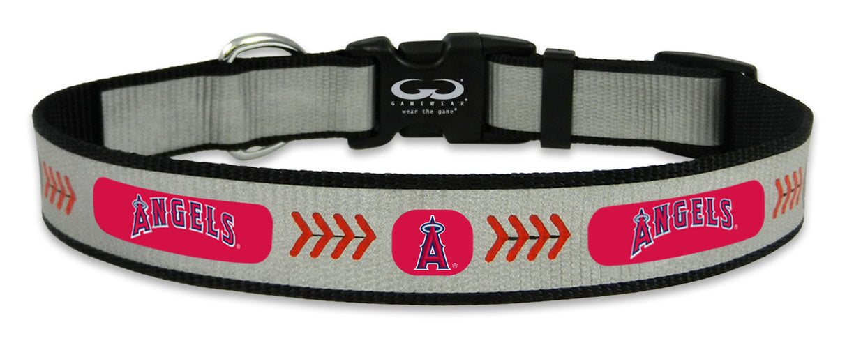 Gamewear Los Angeles Angels Reflective Baseball Pet Collar Size Large Fan Gear MLB Los Angeles Angels