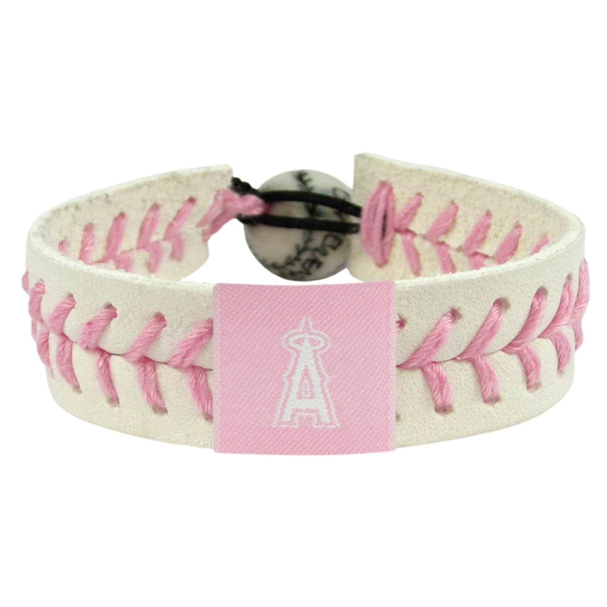 Gamewear Los Angeles Angels Pink Baseball Bracelet Fan Gear MLB Los Angeles Angels
