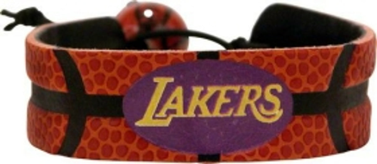 Gamewear Los Angeles Lakers Classic Basketball Bracelet Fan Gear NBA Los Angeles Lakers