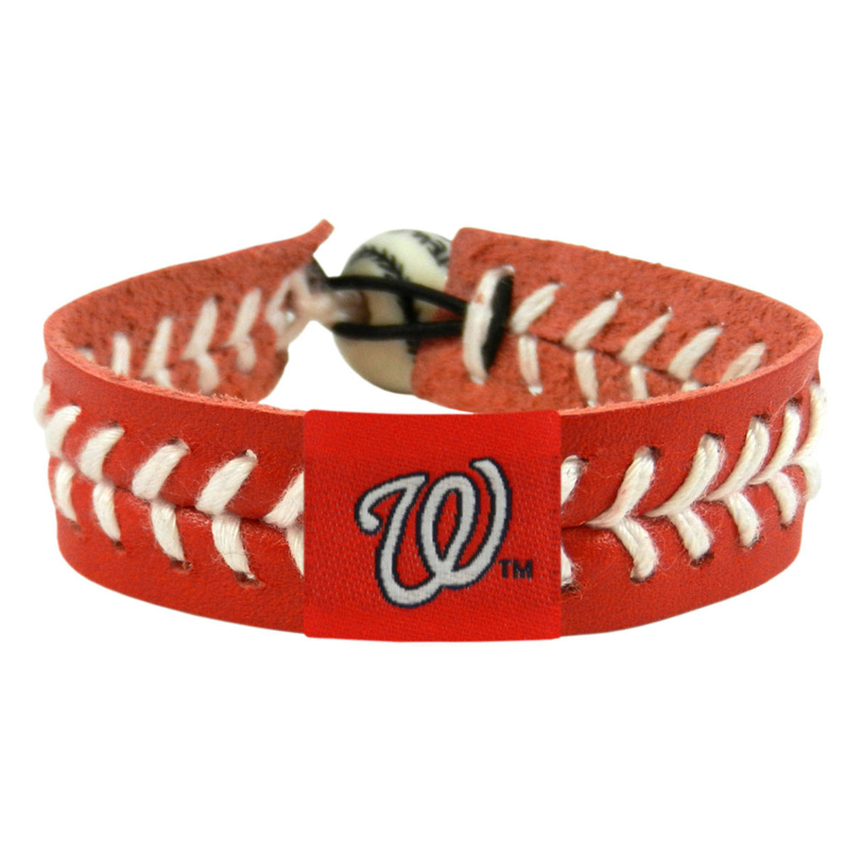 Gamewear Washington Nationals Team Color Baseball Bracelet Fan Gear MLB Washington Nationals