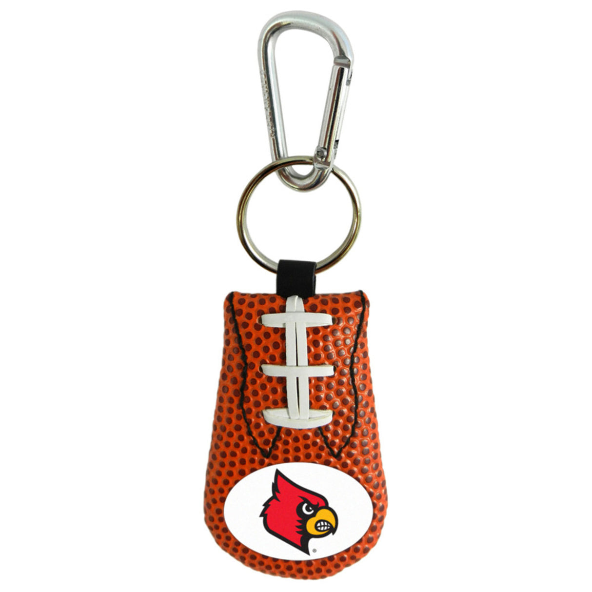 Gamewear Louisville Cardinals Classic Football Keychain Fan Gear NCAA Louisville Cardinals