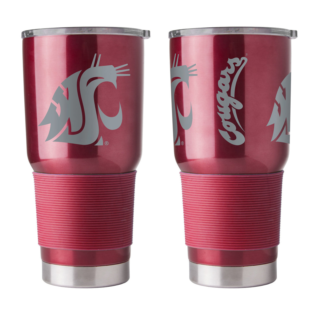 BOELTER Washington State Cougars Red 30oz Ultra Travel Tumbler Fan Gear NCAA Washington State Cougars