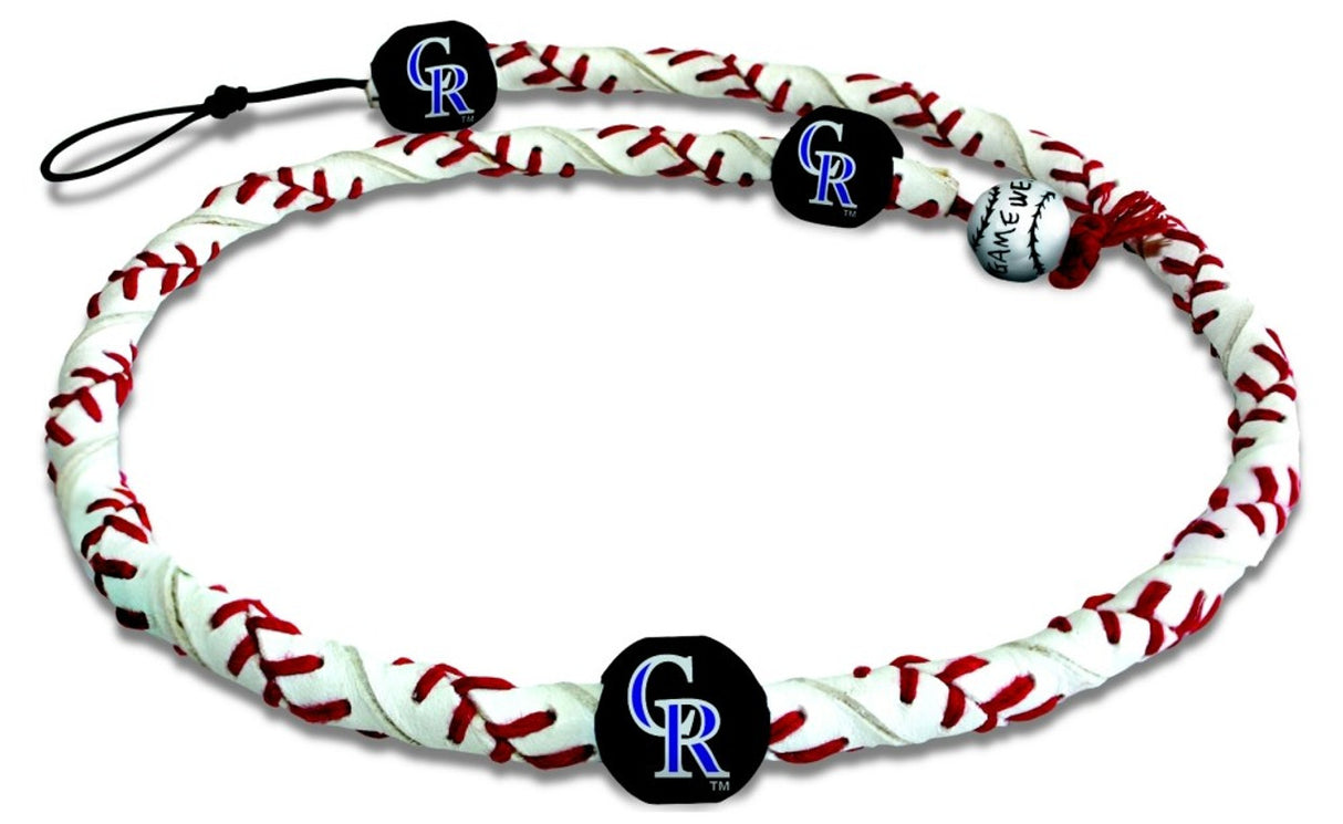 Gamewear Colorado Rockies Frozen Rope Necklace Fan Gear MLB Colorado Rockies