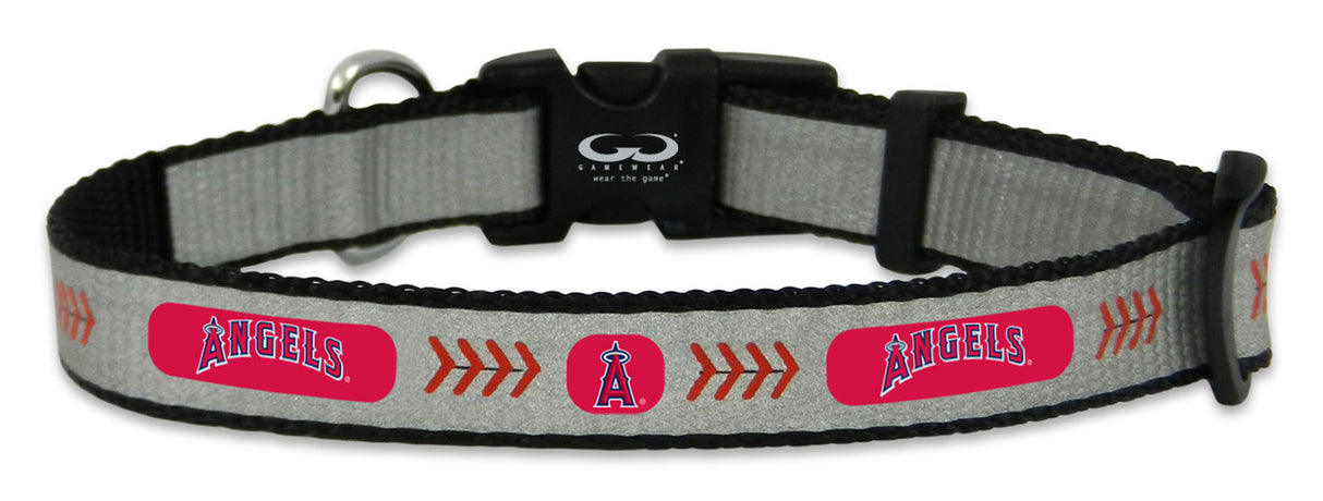 Gamewear Los Angeles Angels Reflective Baseball Pet Collar Size Small Fan Gear MLB Los Angeles Angels