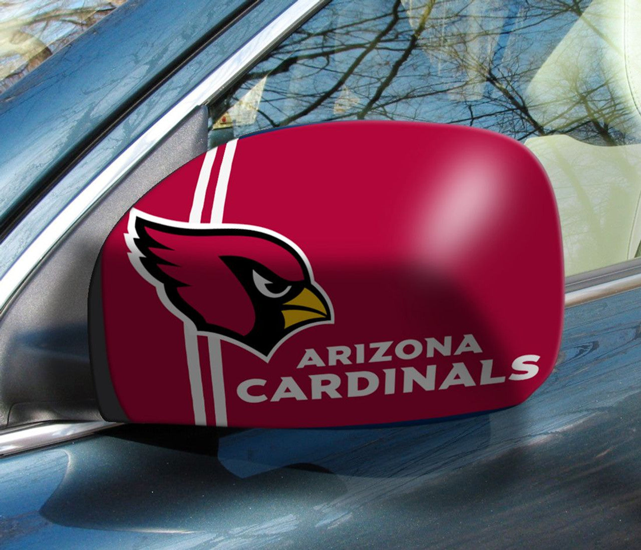 Fanmats Arizona Cardinals Mirror Cover Small Fan Gear NFL Arizona Cardinals