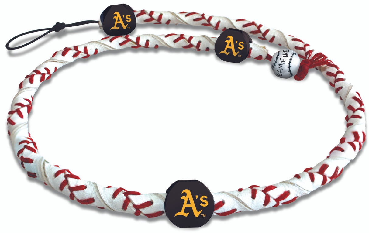 Gamewear Oakland Athletics Frozen Rope Classic Baseball Necklace Fan Gear MLB Oakland Athletics