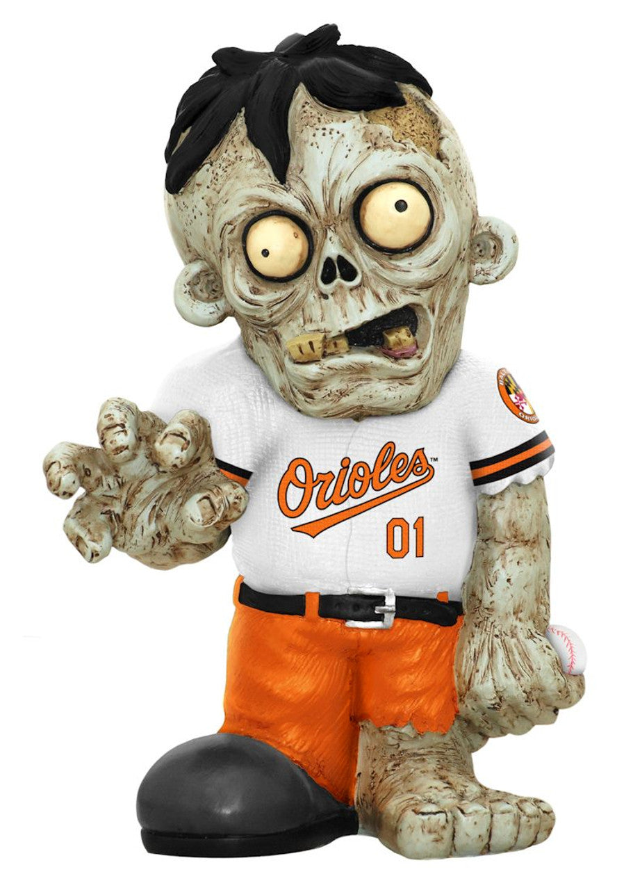 Forever Collectibles Baltimore Orioles Zombie Figurine Fan Gear MLB Baltimore Orioles