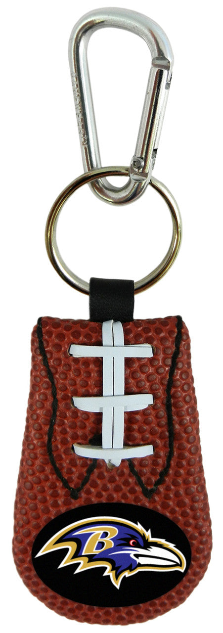 Gamewear Baltimore Ravens Classic Football Keychain Fan Gear NFL Baltimore Ravens