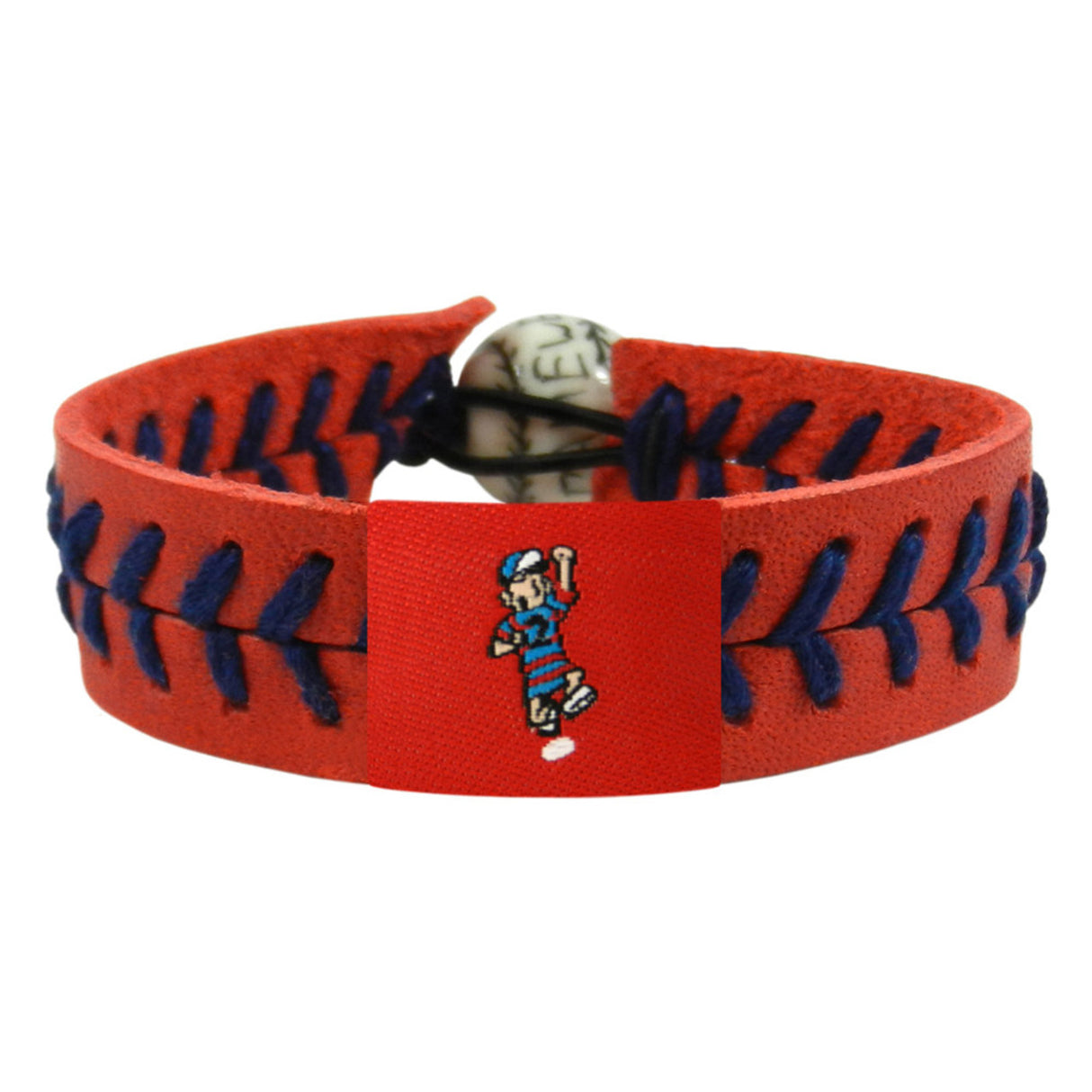 Gamewear Milwaukee Brewers Team Color Sausage Guy 2 Baseball Bracelet Fan Gear MLB Milwaukee Brewers