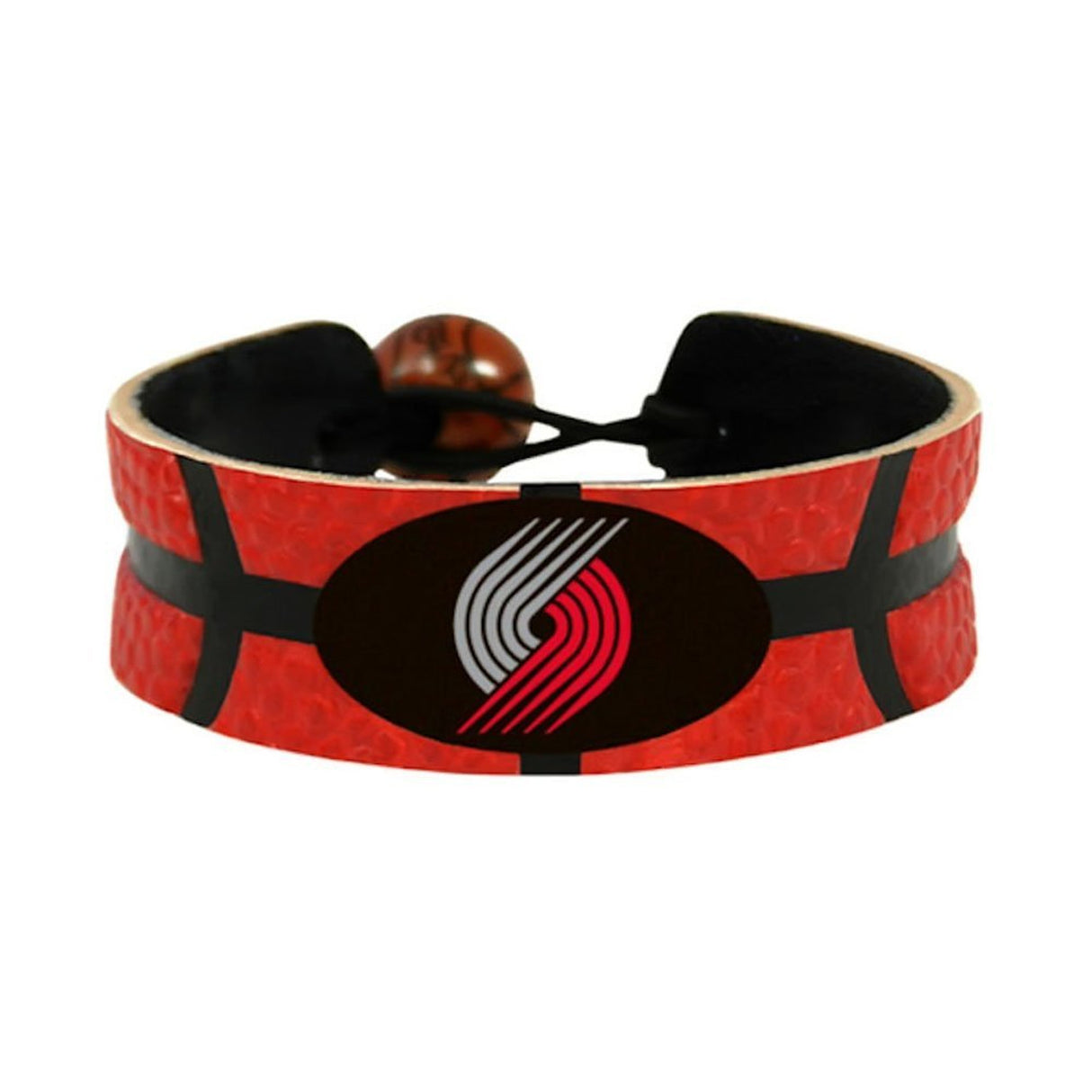 Gamewear Portland Trail Blazers Team Color Basketball Bracelet Fan Gear NBA Portland Trail Blazers
