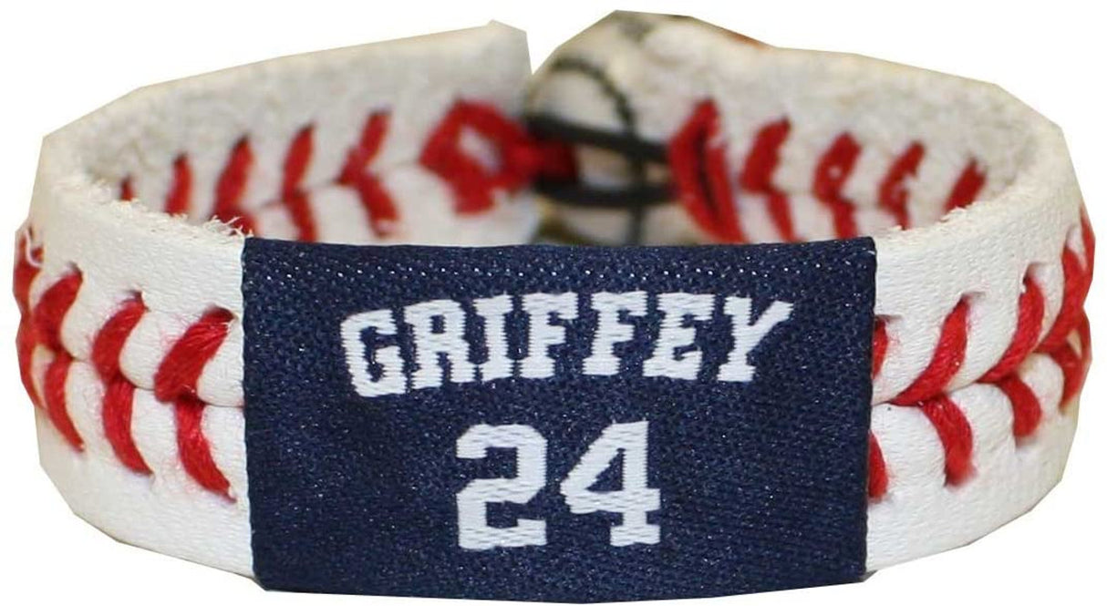 Gamewear Seattle Mariners Ken Griffey Jr Classic Baseball Bracelet Fan Gear MLB Seattle Mariners