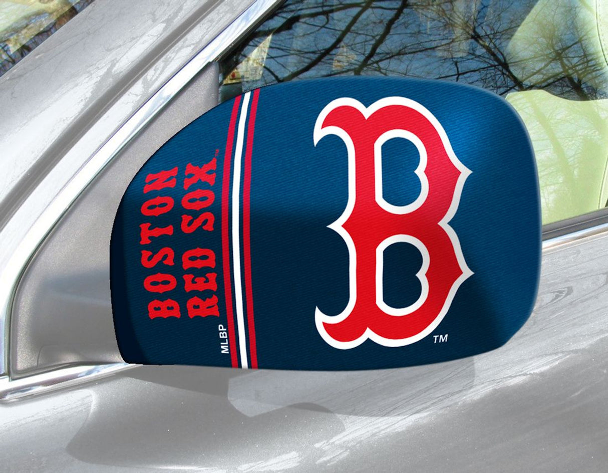 Fanmats Boston Red Sox Mirror Cover Small Fan Gear MLB Boston Red Sox