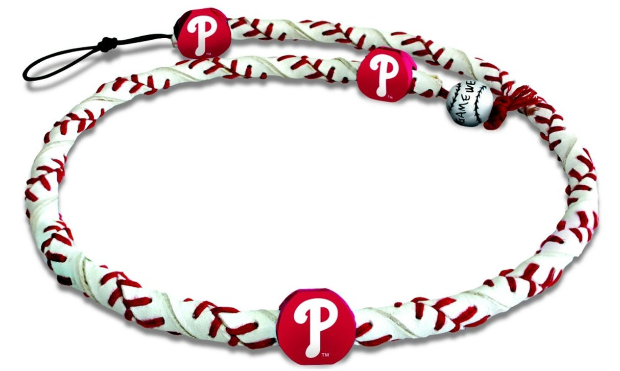 Gamewear Philadelphia Phillies Frozen Rope Classic Baseball Necklace Fan Gear MLB Philadelphia Phillies