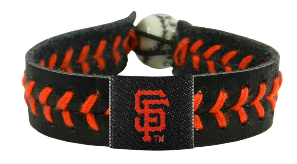 Gamewear San Francisco Giants Team Color Baseball Bracelet Fan Gear MLB San Francisco Giants