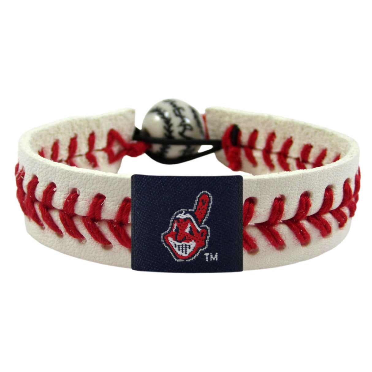 Gamewear Cleveland Indians Classic Baseball Bracelet Fan Gear MLB Cleveland Indians