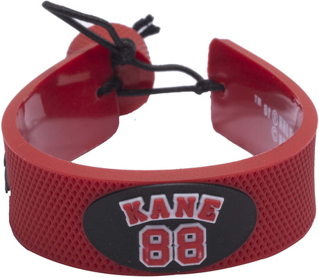 Gamewear Chicago Blackhawks Team Color Jersey Patrick Kane Hockey Bracelet Fan Gear NHL Chicago Blackhawks