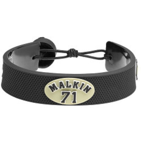 Gamewear Pittsburgh Penguins Team Color Evgeny Malkin Jersey Bracelet Fan Gear NHL Pittsburgh Penguins