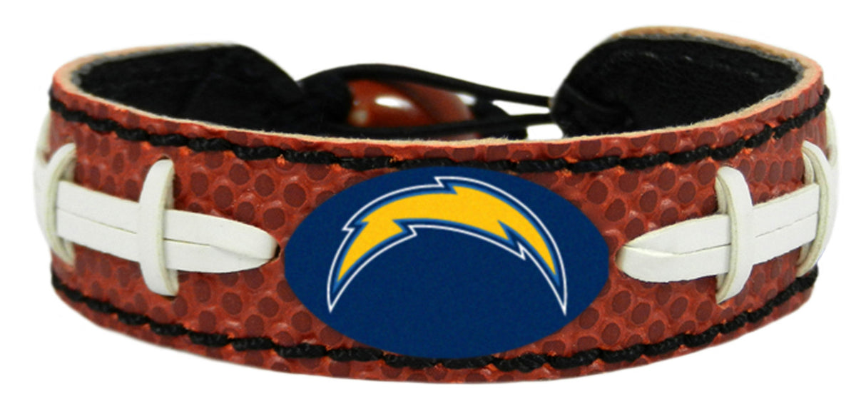 Gamewear Los Angeles Chargers Classic Football Bracelet Fan Gear NFL Los Angeles Chargers