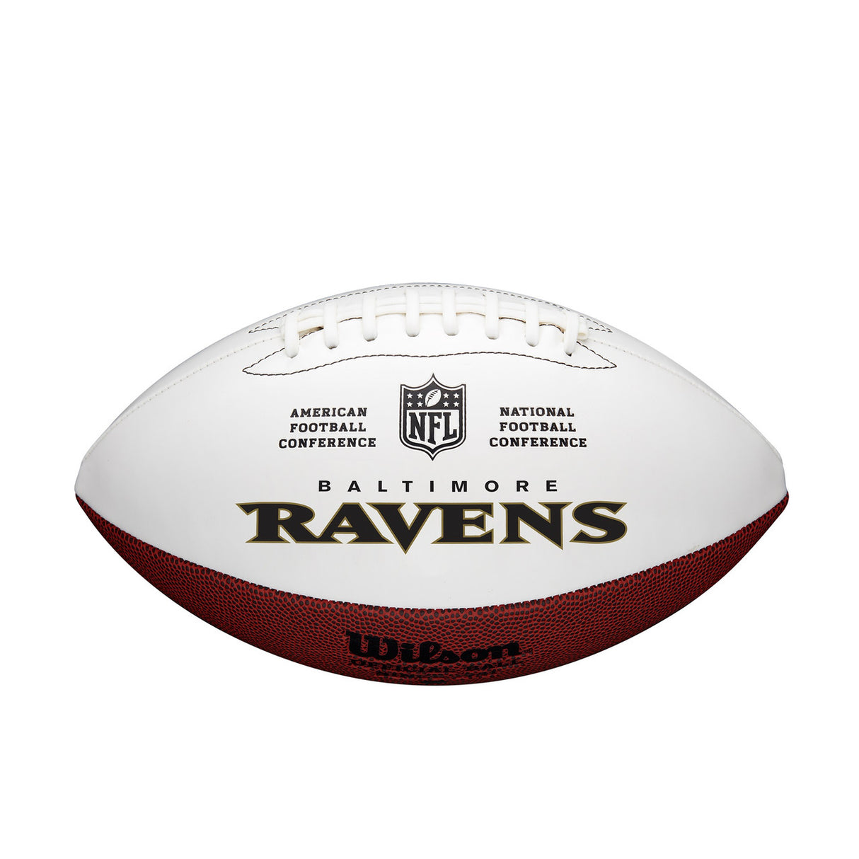 Wilson Baltimore Ravens Full Size Autographable Football Fan Gear NFL Baltimore Ravens