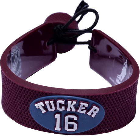 Gamewear Colorado Avalanche Team Color Jersey Darcy Tucker Hockey Bracelet Fan Gear NHL Colorado Avalanche