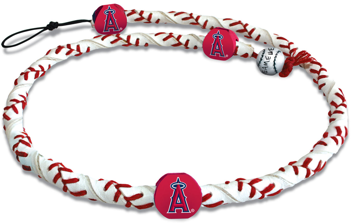 Gamewear Los Angeles Angels Frozen Rope Baseball Necklace Fan Gear MLB Los Angeles Angels