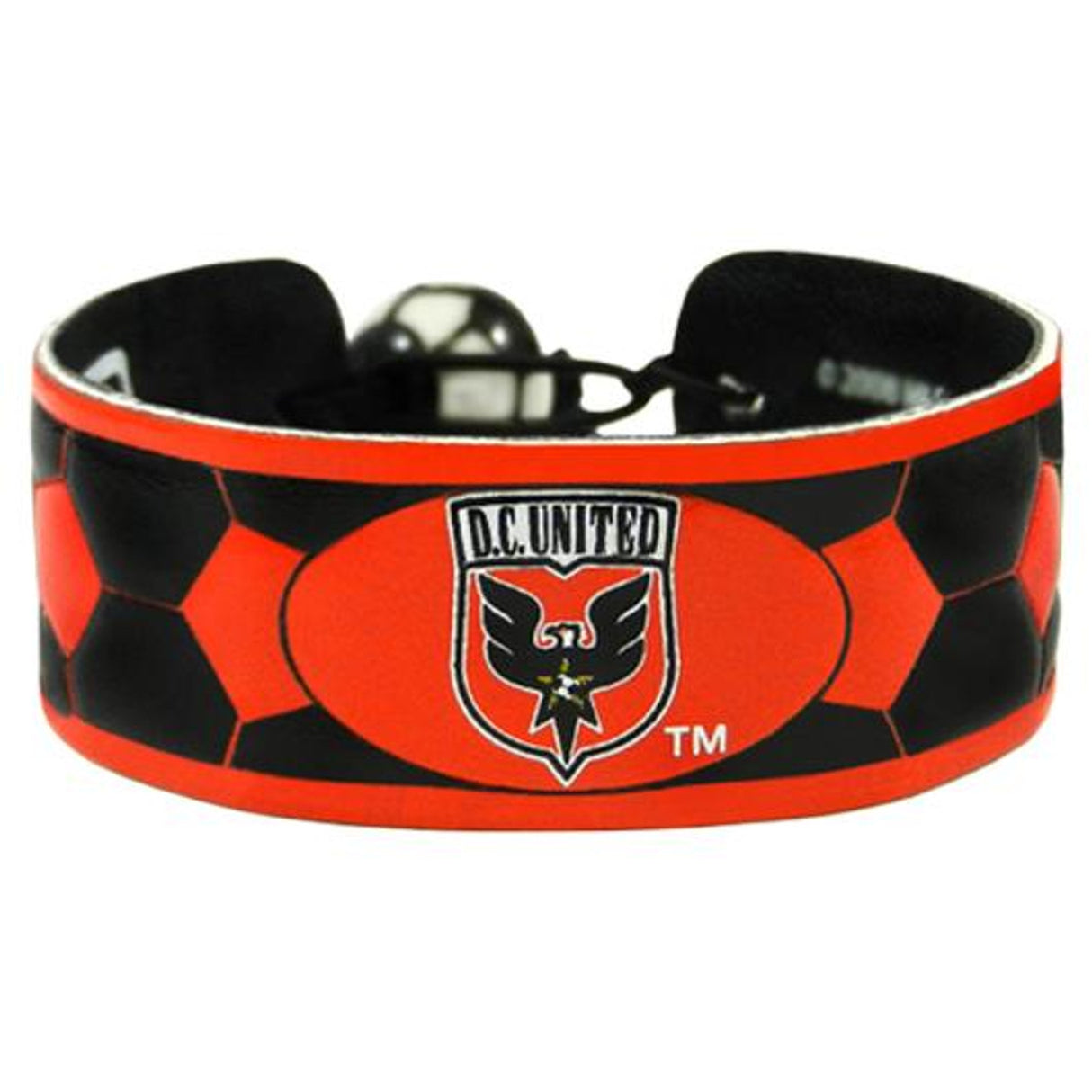 Gamewear DC United Team Color Soccer Bracelet Fan Gear MLS DC United