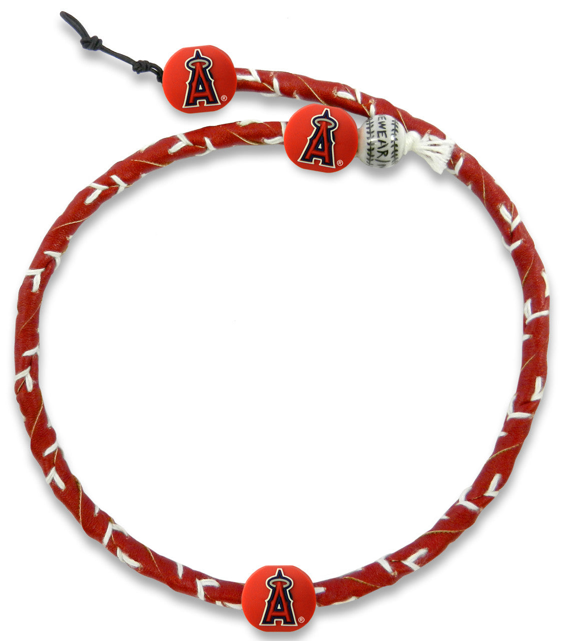 Gamewear Los Angeles Angels Frozen Rope Team Color Baseball Necklace Fan Gear MLB Los Angeles Angels