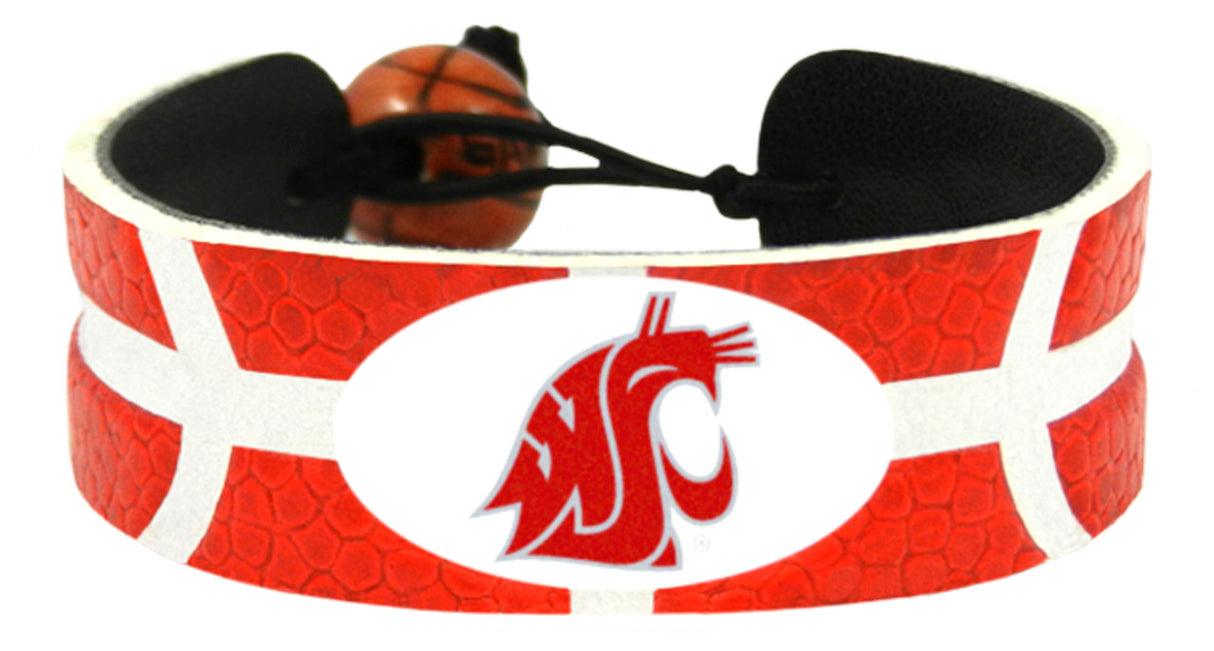 Gamewear Washington State Cougars Team Color Basketball Bracelet Fan Gear NCAA Washington State Cougars