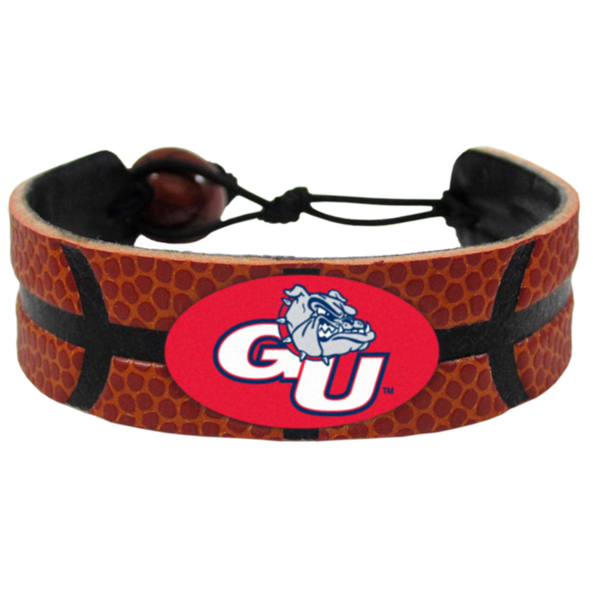 Gamewear Gonzaga Bulldogs Team Color Basketball Bracelet Fan Gear NCAA Gonzaga Bulldogs
