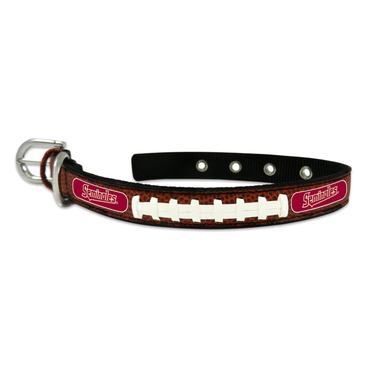 Gamewear Florida State Seminoles Classic Leather Pet Collar Size Small Fan Gear NCAA Florida State Seminoles