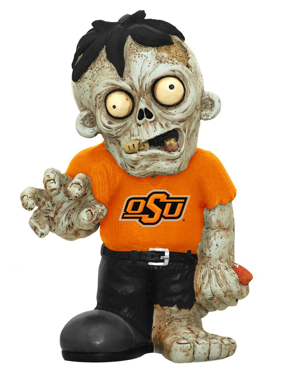 Forever Collectibles Oklahoma State Cowboys Zombie Figurine Fan Gear NCAA Oklahoma State Cowboys