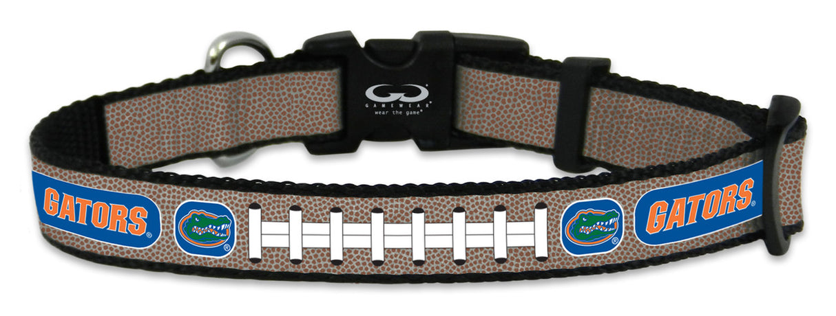 Gamewear Florida Gators Reflective Football Pet Collar Size Toy Fan Gear NCAA Florida Gators