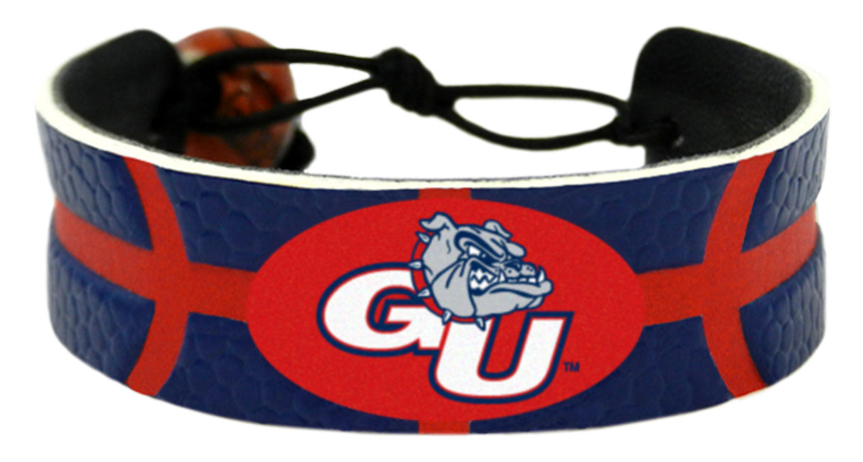Gamewear Gonzaga Bulldogs Classic Basketball Bracelet Fan Gear NCAA Gonzaga Bulldogs