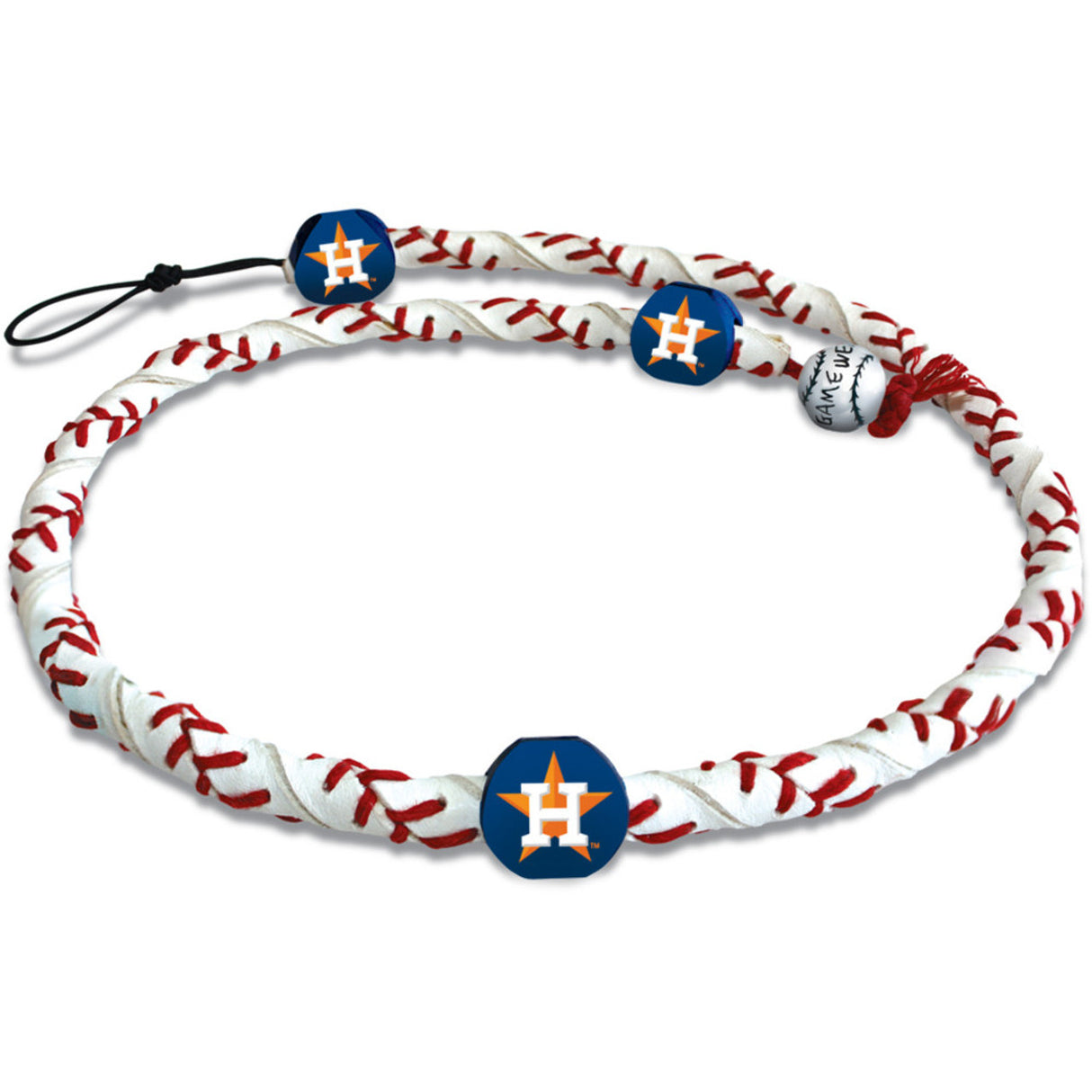 Gamewear Houston Astros Frozen Rope Classic Baseball Necklace Fan Gear MLB Houston Astros